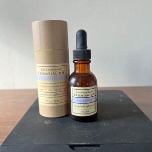 Bath & Body Works Lavender Essential Oil Plants In Harmony 1 fl oz with Tube